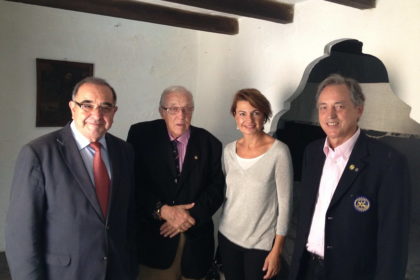 Presidenta ParlamentViceP Comisionado y EmilioMAR