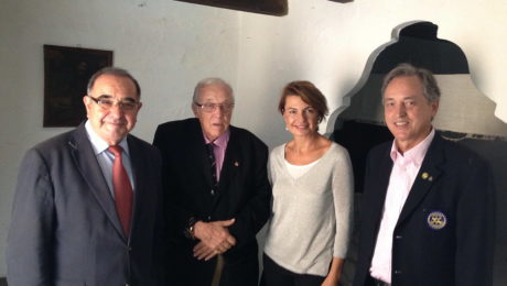 Presidenta ParlamentViceP Comisionado y EmilioMAR