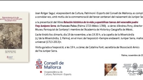 Biografia Padre Serra Biografia Padre Serra