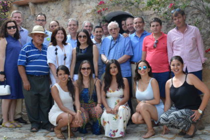 web comida despedida becarias